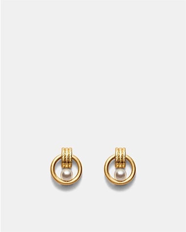 Clique Pearl Stud Earrings