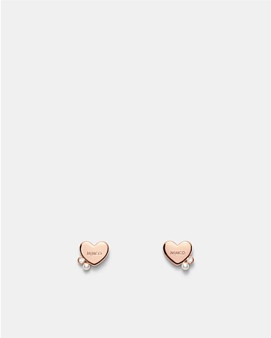 Mimco Heart Cluster Stud Earrings