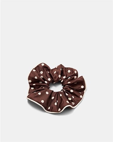 Polka Dot Scrunchie