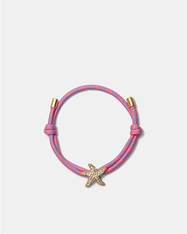 Starfish Cord Bracelet