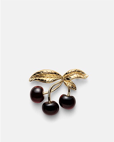 Noir Cherry Brooch