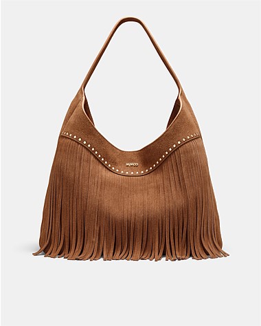 Rebel Fringe Hobo Bag
