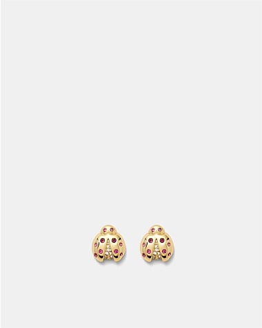 Lady Love Bug Stud Earrings