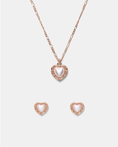 Maybelle Necklace Earrings Set