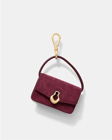 Shield Mini Bag Charm