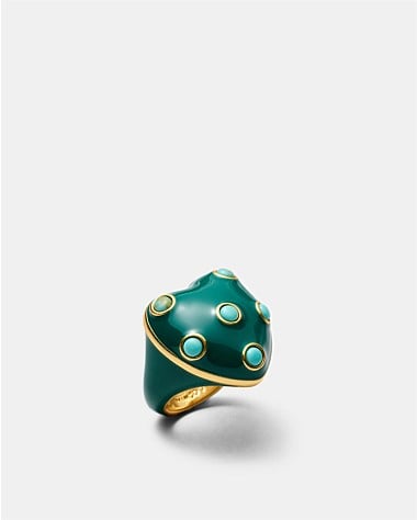 Polka Heart Ring