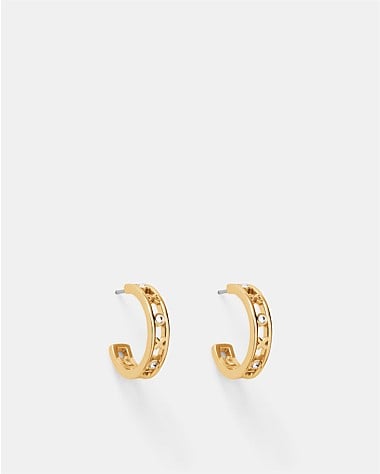 Amulet Hoop Earring