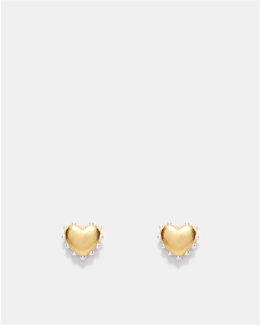 Adore Heart Stud Earrings