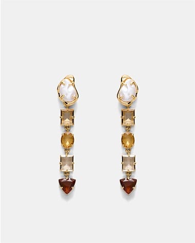 Ornithea Long Drop Earrings