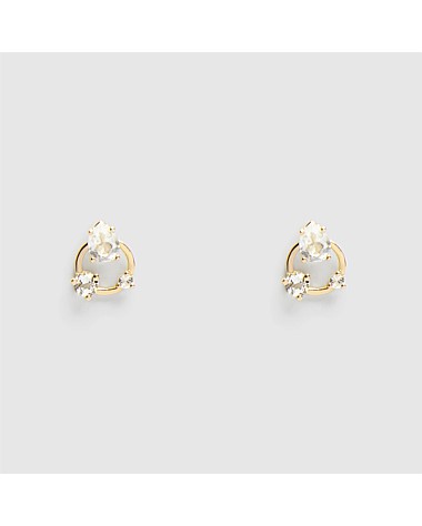 Shine 9K Stud Earrings