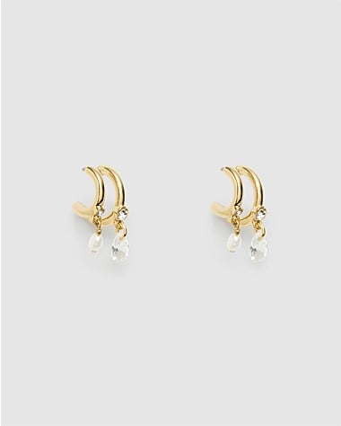 Emerge Double Hoop Earrings