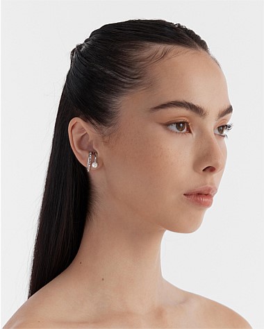 Rebound Double Hoop Earrings