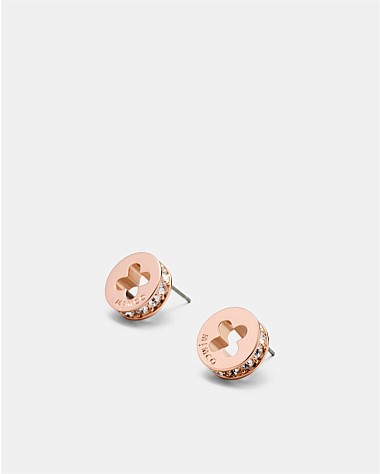 Rose Gold Revive Stud Earrings - Stud Earrings | Mimco