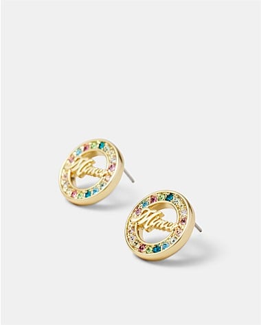 Miami Pave Stud Earrings