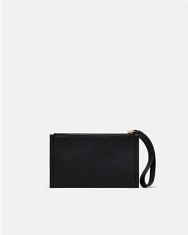 Patch Leather Pouch