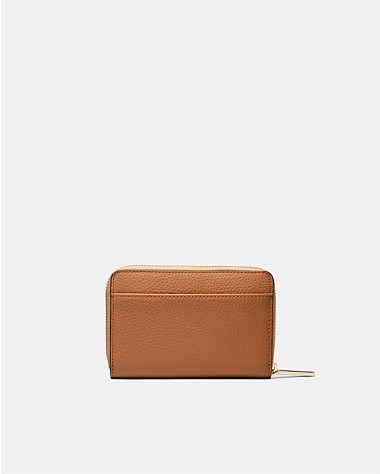 Patch Leather Medium Wallet