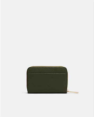 Patch Leather Medium Wallet