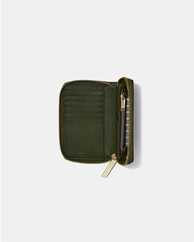 Patch Leather Medium Wallet