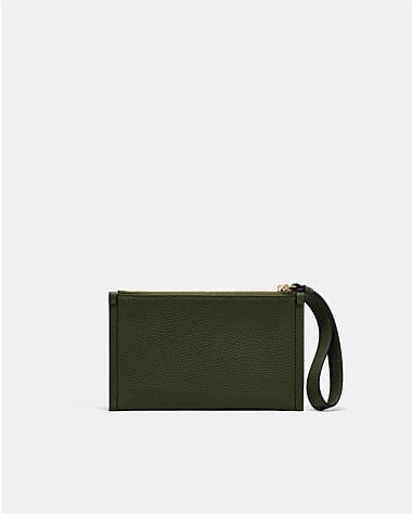 Patch Leather Pouch