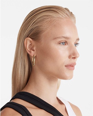 Serenno Huggie Hoop Earrings