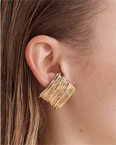 Bassline Clip On Earrings