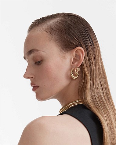 Knot Me Micro Hoop Earrings