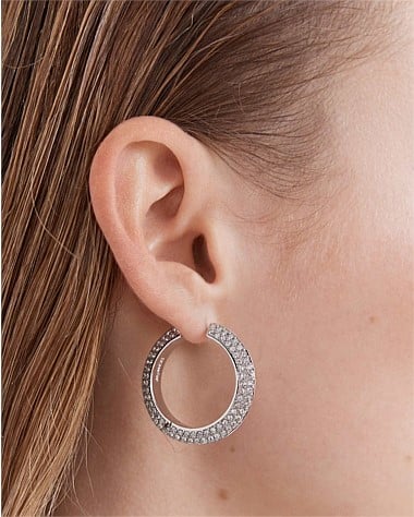 The Edge Large Hoop Earrings