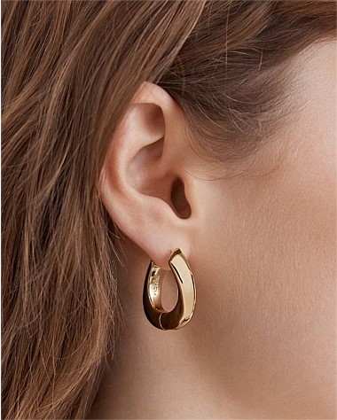 Cool Cat Hoop Earrings