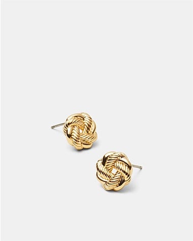 Knot Me Micro Stud Earrings