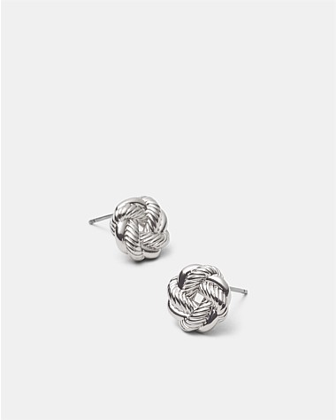 Knot Me Micro Stud Earrings