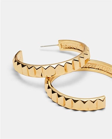 Slay To The Rhythm Large Hoop Earrings