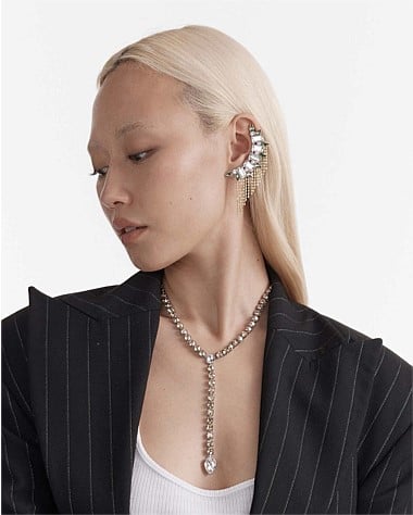 Pull Up To The Bumper Fringe Ear Cuff Set