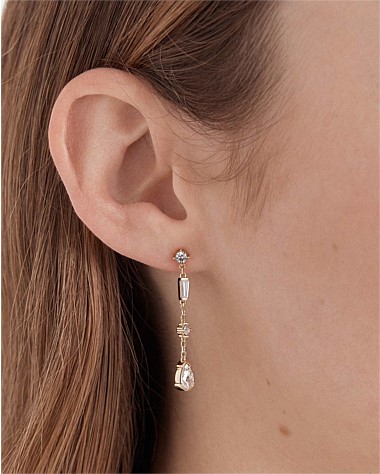 Temptation Chain Stud Earrings