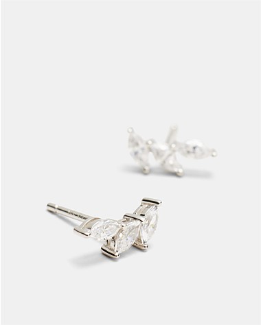 Quill Cluster Stud Earrings