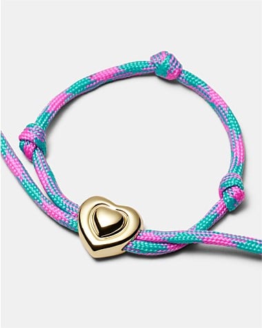 Bondi Heart Cord Bracelet