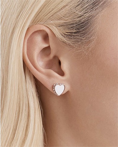 Lover Heart Stud Earrings