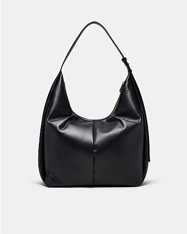 Donna Large Zip Hobo Bag