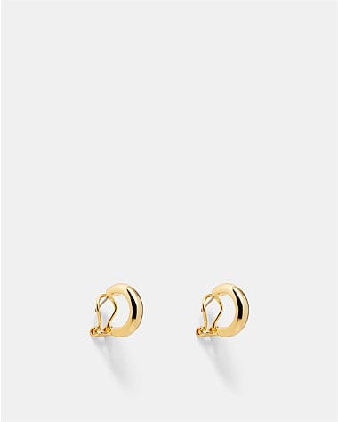 En Pointe Pearl Hoop Earrings