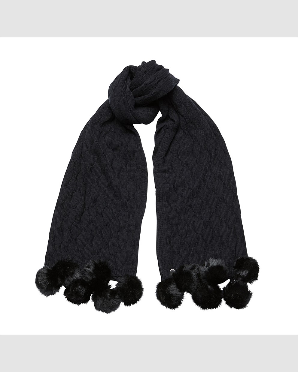 BELONG POMPOM SCARF