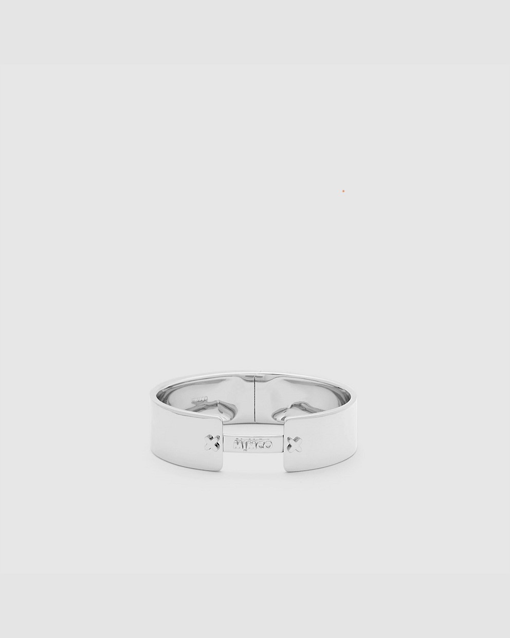 STATIC WIDE HINGED BANGLE