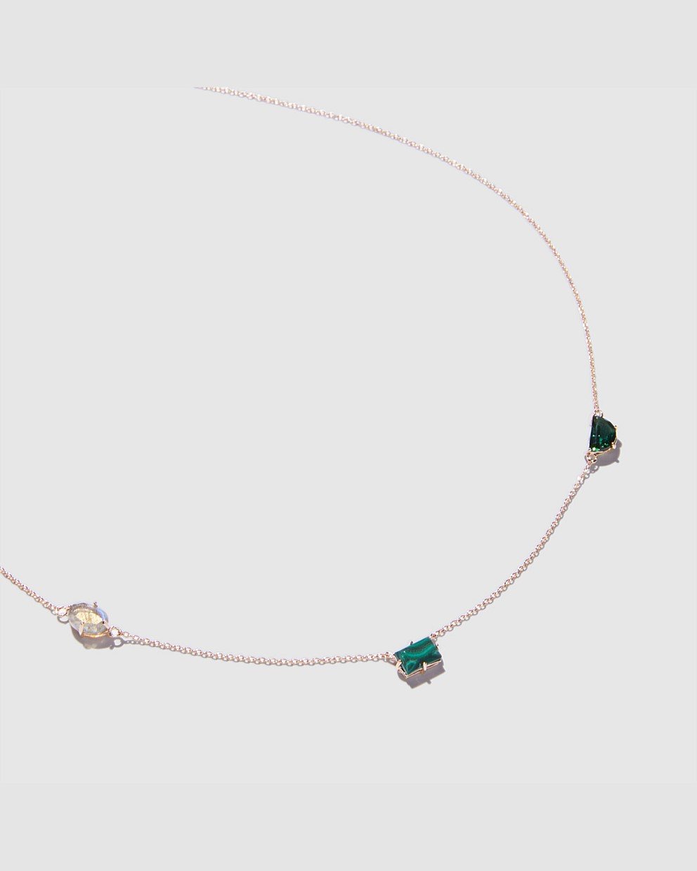 GEM STATION NECKLACE