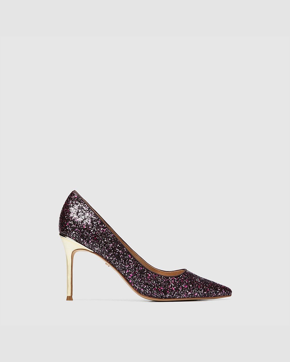 CARVE GLITTER PUMP HEELS