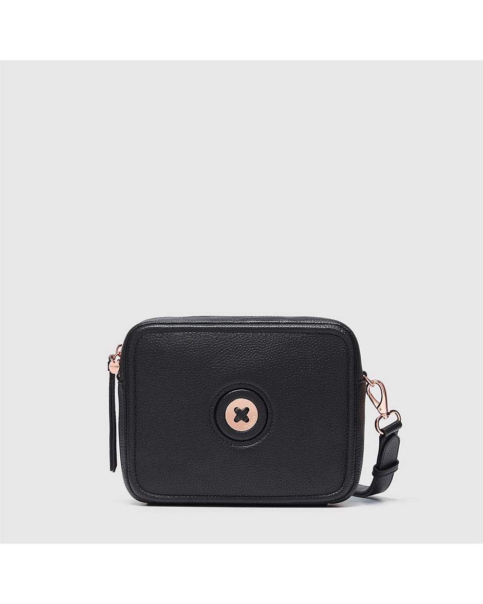 Black Rose Gold MimMazing Cross Body Crossbody Bags Mimco