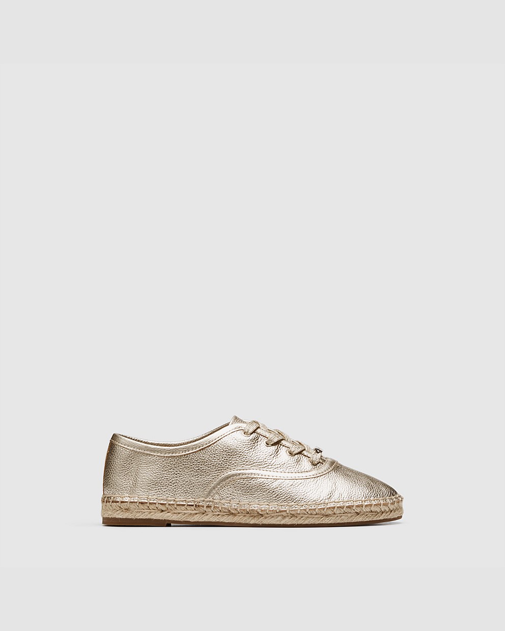Light Gold spark espadrille Shoes Mimco