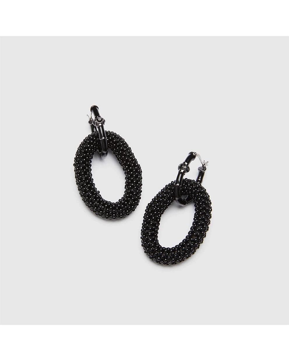 intwine hoop earrings