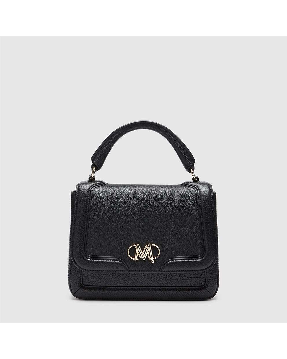 Black Light Gold Unite Satchel Cross Body Bag - Crossbody Bags | Mimco