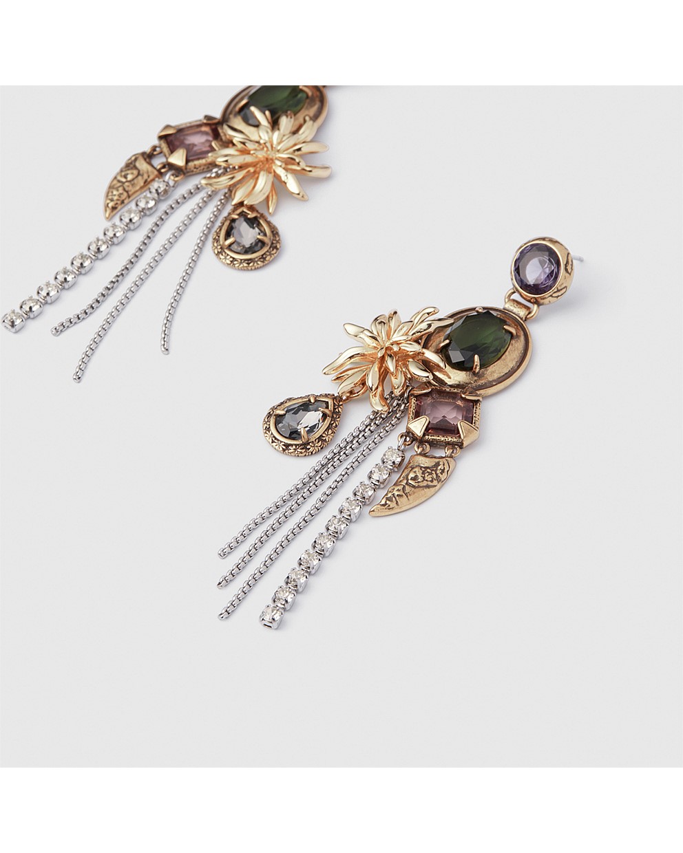 Multicolour Animalia Statement Earrings Drop Earrings Mimco