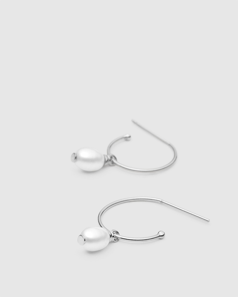 Era Sterling Silver Hoop Earrings