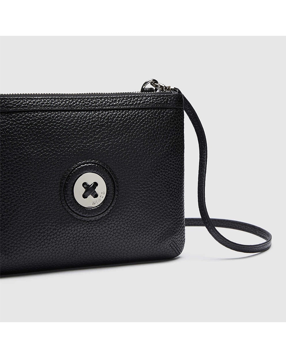 Black Silver MimMazing Duo Cross Body Bag Crossbody Bags Mimco