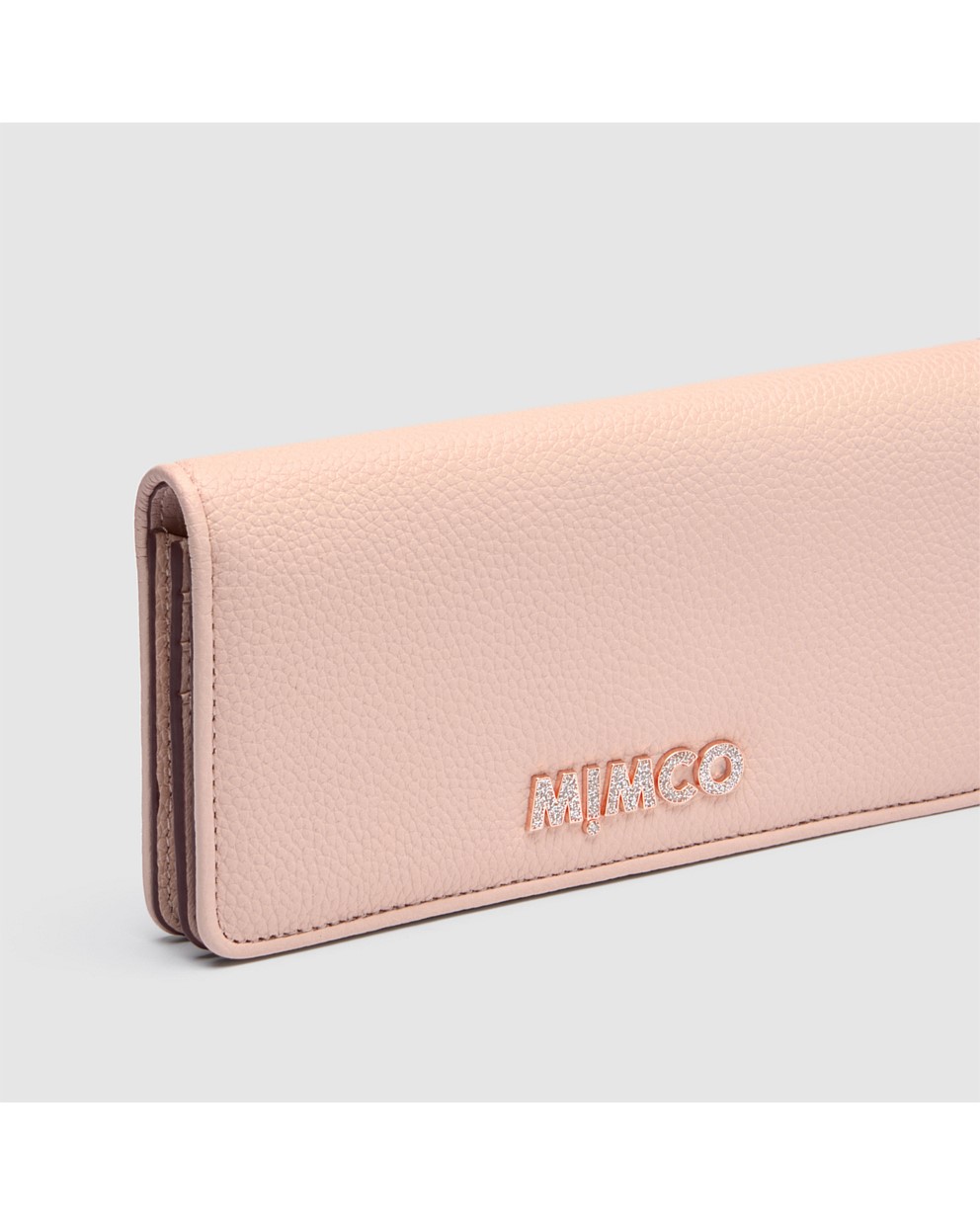 Peony Pink Shine Large Wallet Wallets Mimco